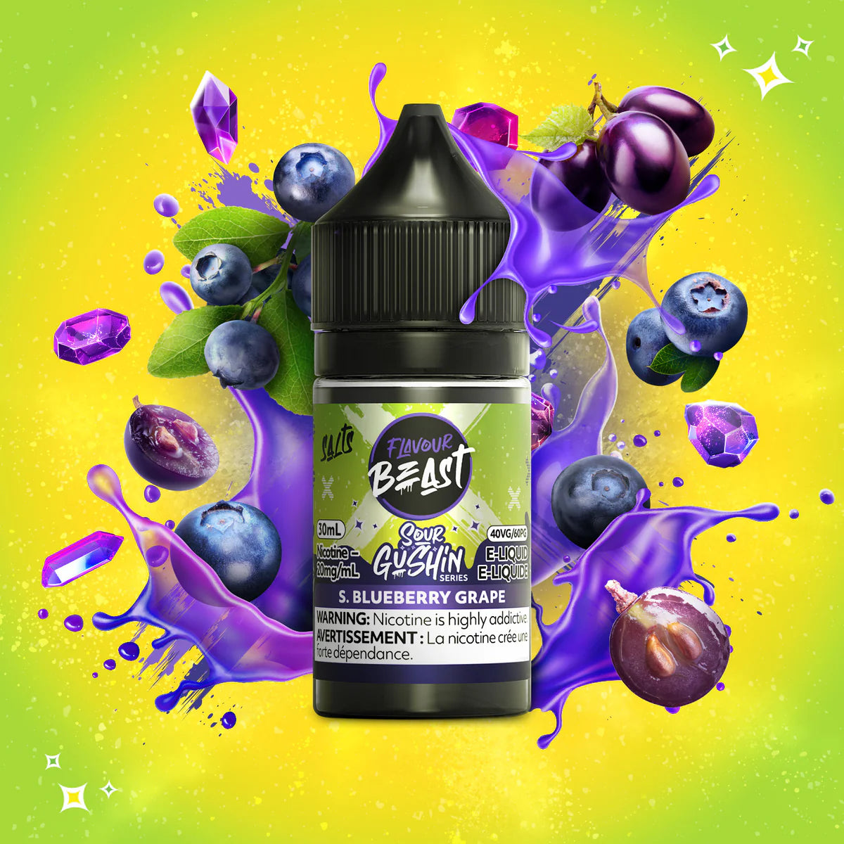 Flavour Beast Gushin Salts 30ml